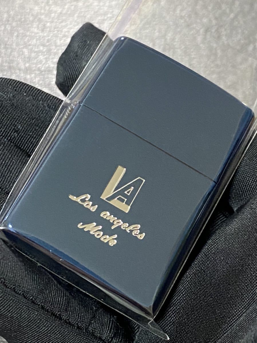zippo LA ブルーチタン 希少モデル ヴィンテージ 1999年製 シルバーインナー 2001年製拍卖