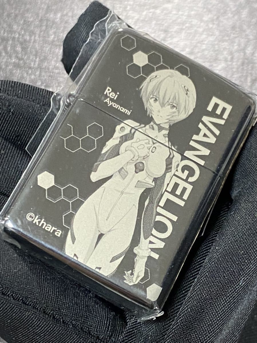 zippo エヴァンゲリオン 限定品 ブラックチタン アスカ ラングレー 希少モデル 2016年製 シリアルナンバー NO.1747拍卖