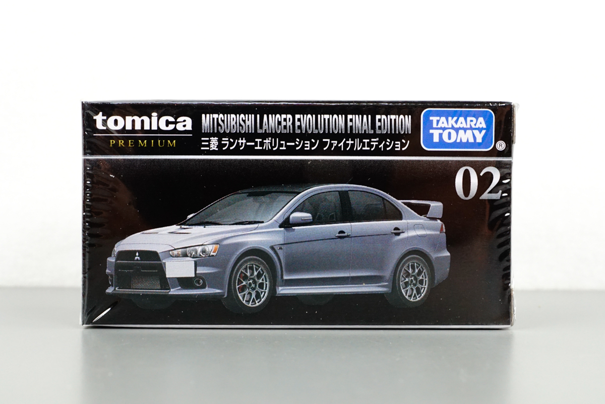 トミカ プレミアム 02 三菱 ランサーエボリューション ファイナルエディション tomica PREMIUM MITSUBISHI LANCER EVOLUTION FINAL EDITION拍卖