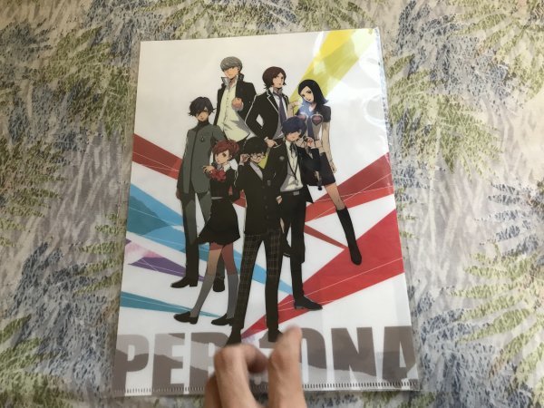 d249クリアファイル PERSONA ペルソナシリーズ ペルソナ 25th ANNIVERSARY 拍卖