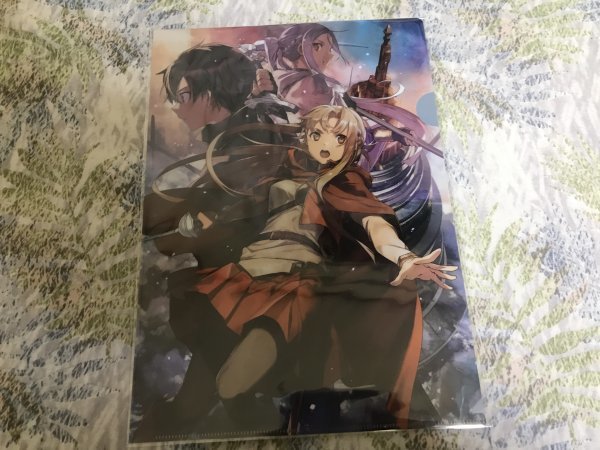 d251クリアファイル 劇場版 ソードアート・オンライン -プログレッシブ- 星なき夜のアリア  前売り特典拍卖