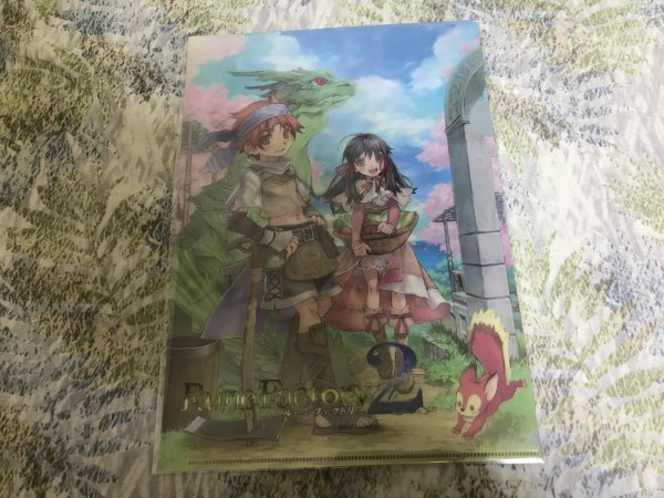 d251クリアファイル ルーンファクトリー2 DMMスクラッチ! ルーンファクトリー」 E-2賞拍卖