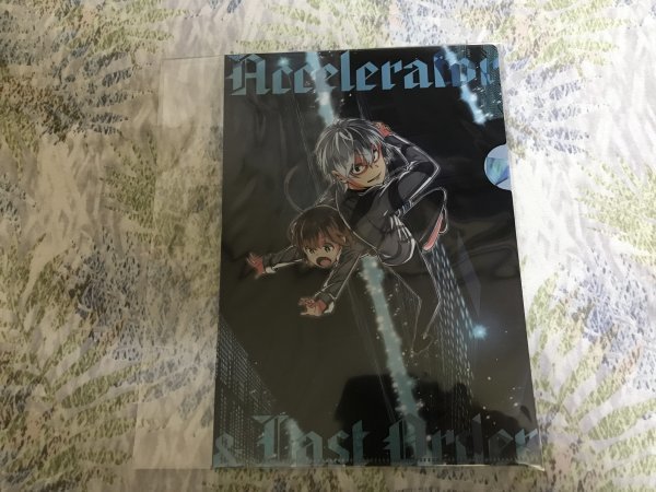 d251クリアファイル とある科学の一方通行 とある魔術の禁書目録外伝 特典拍卖