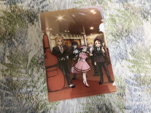 d245クリアファイル 鬼滅の刃 オーケストラコンサート ~鬼滅の奏~ 無限列車編 煉獄杏寿郎 竈門禰豆子 竈門炭治郎 嘴平伊之助 我妻善逸拍卖