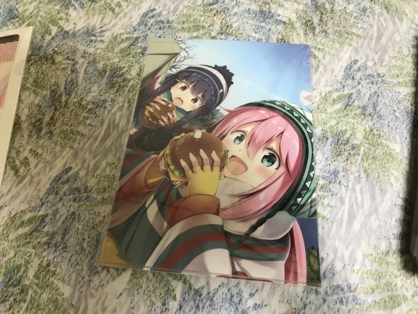 d244クリアファイル ゆるキャン 各務原なでしこ 志摩リン(なつめえり) COMIC1☆13/いちごさいず拍卖