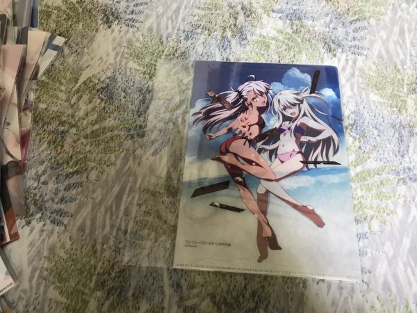 d246クリアファイル FGO Fate Grand Order プリズマ☆イリヤ コンプエース特典 イリヤ クロエ拍卖