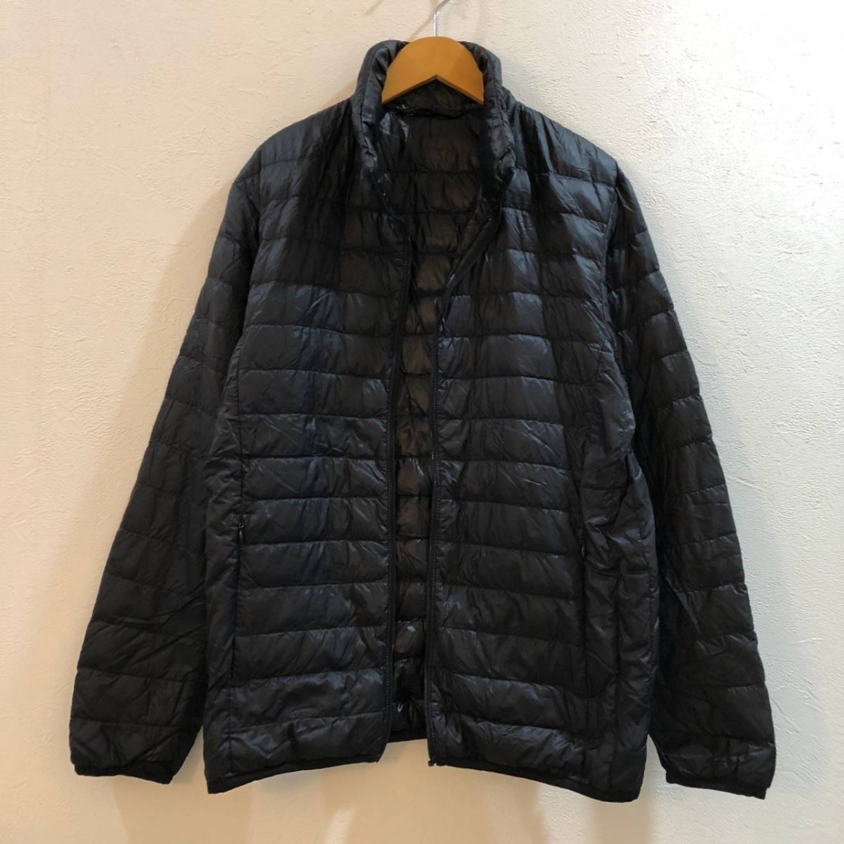 UNIQLO/ユニクロ ウルトラライトダウン コンパクト ブラック 黒 メンズ S拍卖
