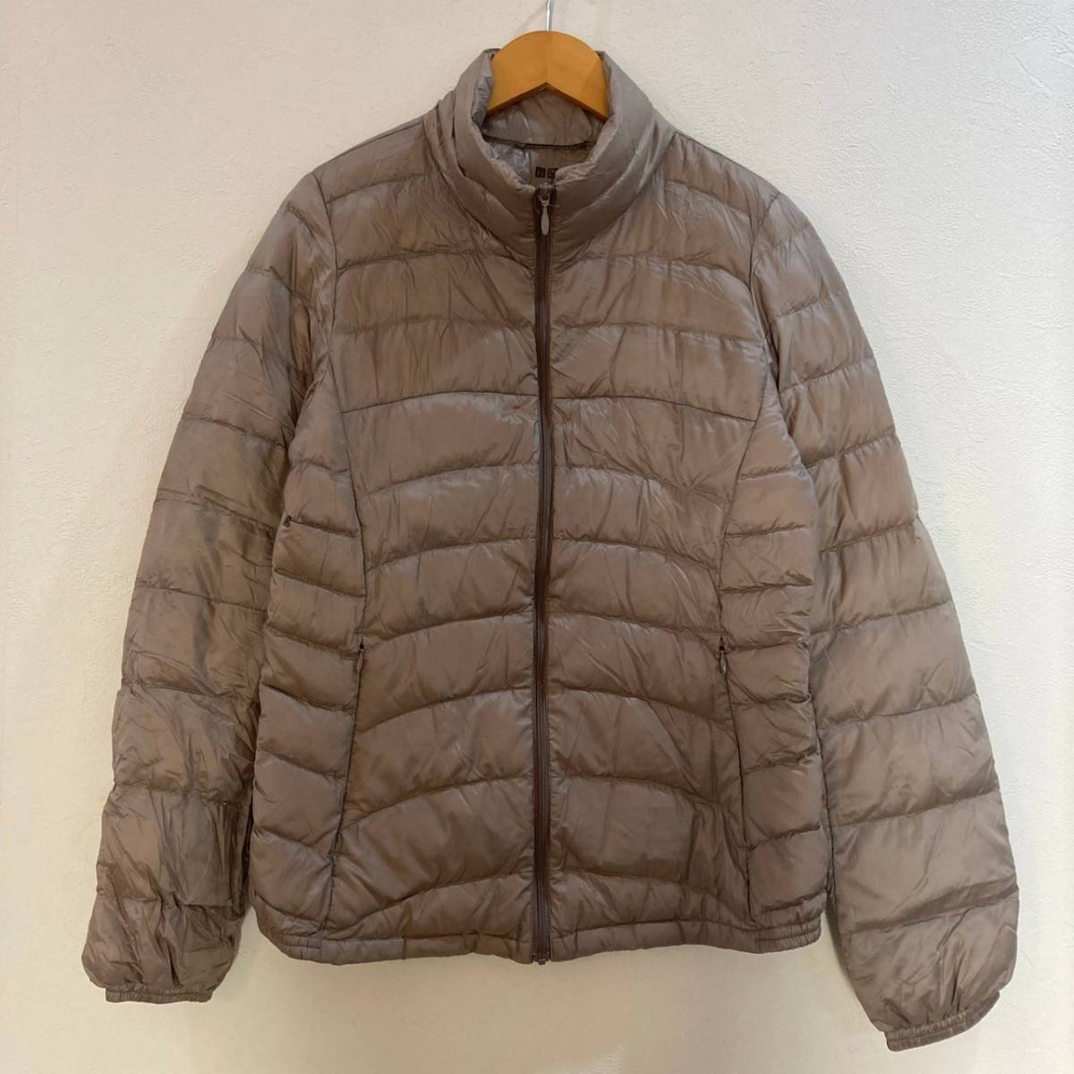 UNIQLO/ユニクロ 長袖 ウルトラライトダウンジャケット チャコールグレー レディース M拍卖