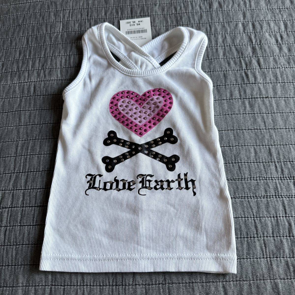 新品アースマジック EARTHMAGICラインストーンバッグクロスタンクトップ チャビーギャングRONIヒスミニ 子供服 女の子 キッズ 6615円 120拍卖