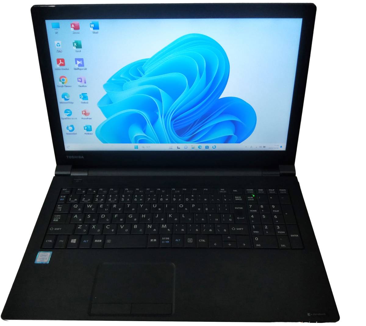 ★【驚速 TOSHIBA B55/B i3-6100U 2.3GHz x4+8GB+SSD120GB 15.6インチノートPC】Win11+Office2021 Pro/HDMI/USB3.0■D102823拍卖