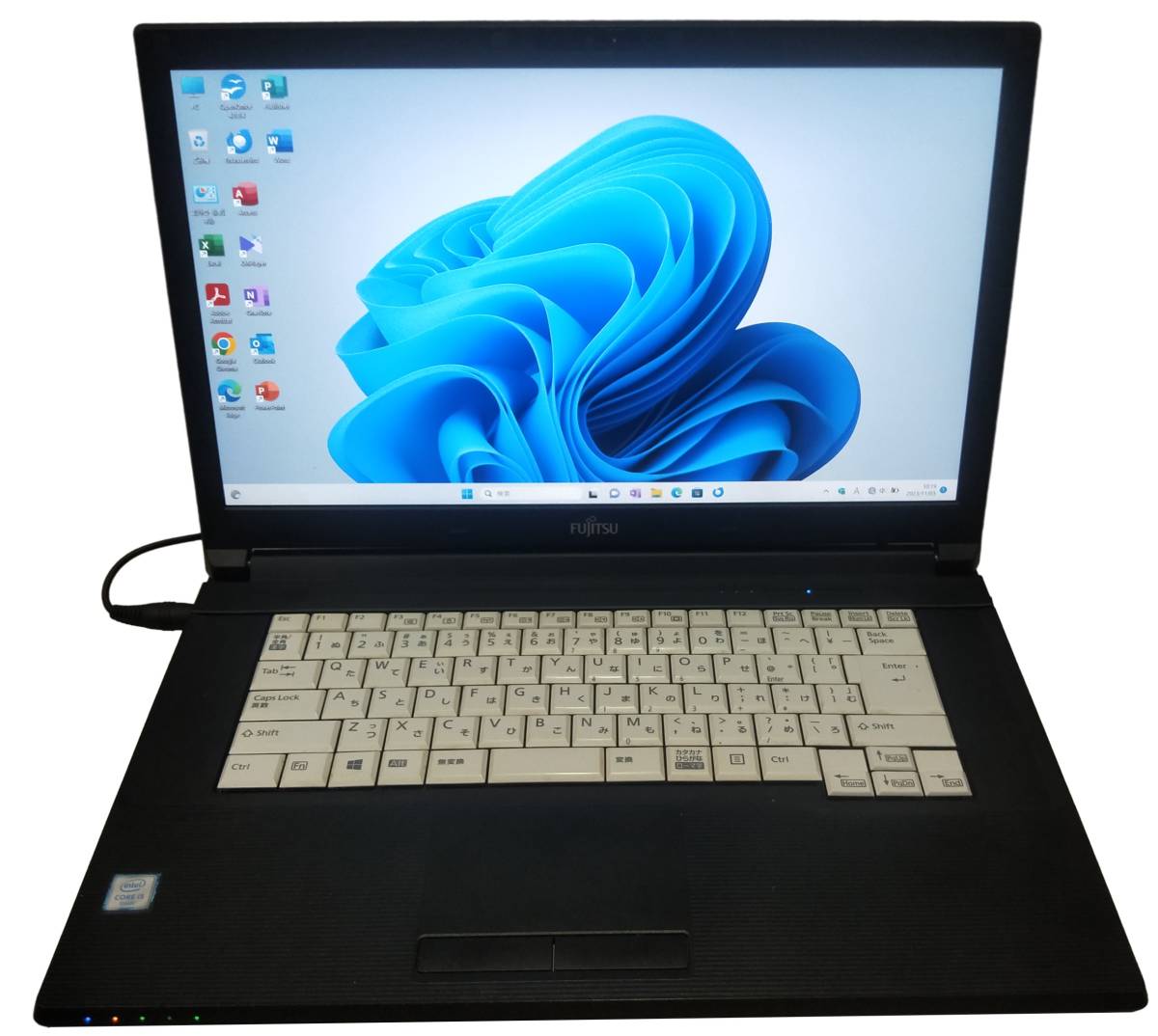 ★【驚速 FUJITSU A576/N i5-6300U 2.40GHz x4+8GB+SSD240GB 15.6インチノートPC】Win11+Office2021 Pro/HDMI/WEBカメラ■D110313拍卖
