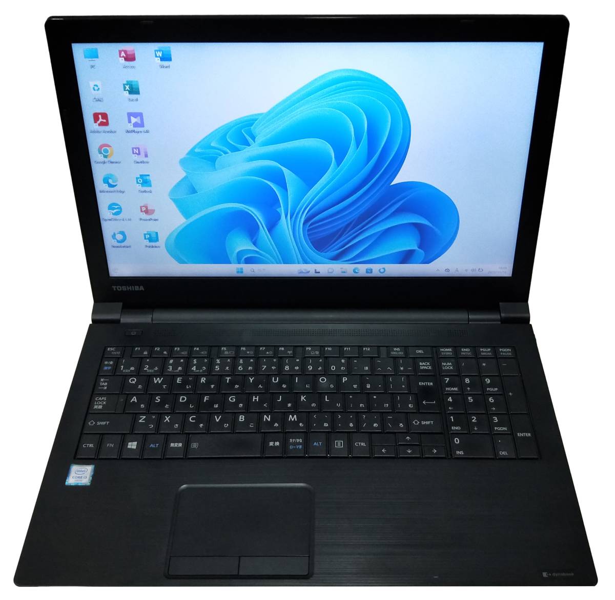 ★【驚速 TOSHIBA B55/B i3-6100U 2.30GHz x4+8GB+SSD120GB 15.6インチノートPC】Win11+Office2021 Pro/HDMI/USB3.0■D111618拍卖