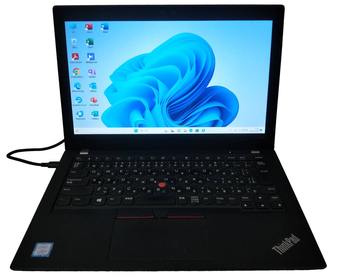 ★【驚速 LENOVO X280 i3-8130U 2.2GHz x4+4GB+SSD256GB 12.5インチノートPC】Win11+Office2021 Pro/HDMI/WDBカメラ■D102818拍卖