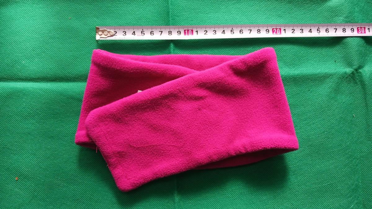 ★★イグニオ IGNIO iHEAT フリース素材 マフラー(ピンク)E31拍卖