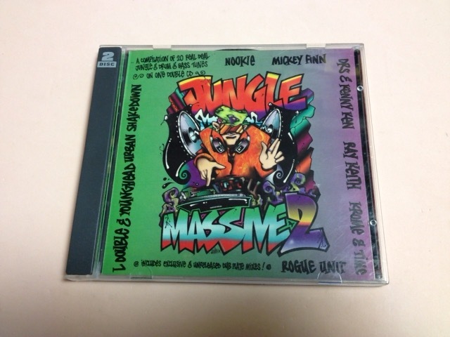 2CD Jungle Massive Collective 2 UK盤/Rogue Unit,Krome & Time,D To The C,Drumdriver,DJ Crystl等拍卖