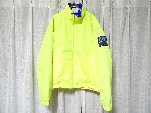 希少 80年代 ビンテージ HELLY HANSEN ヘリーハンセン ナイロンジャンバー 蛍光色 レトロ 当時物拍卖
