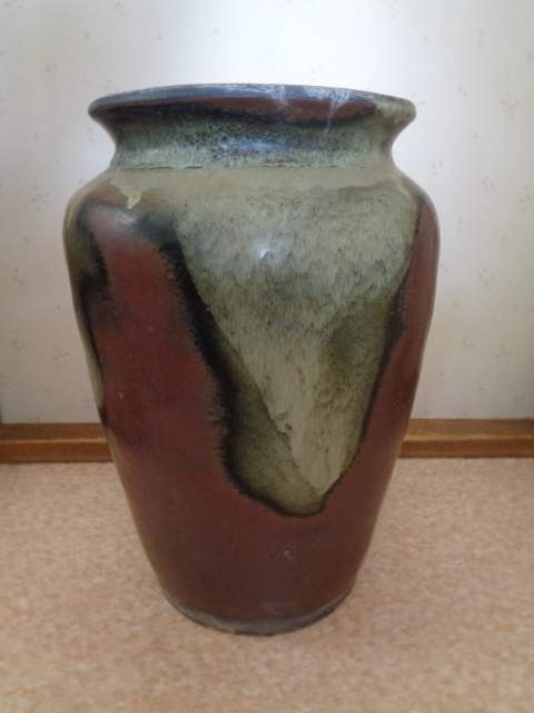 レトロ 古壺・大型壺・水甕・水瓶・花瓶・植木鉢・花器/備前焼?or信楽焼?orその他?/拍卖