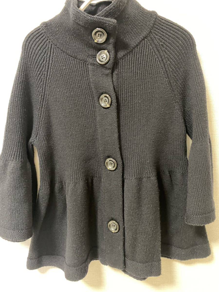 インディヴィ ニットカーディガン ニットジャケットINDIVIワールド拍卖