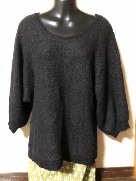 ブークレ 8分袖 セーター フリー拍卖