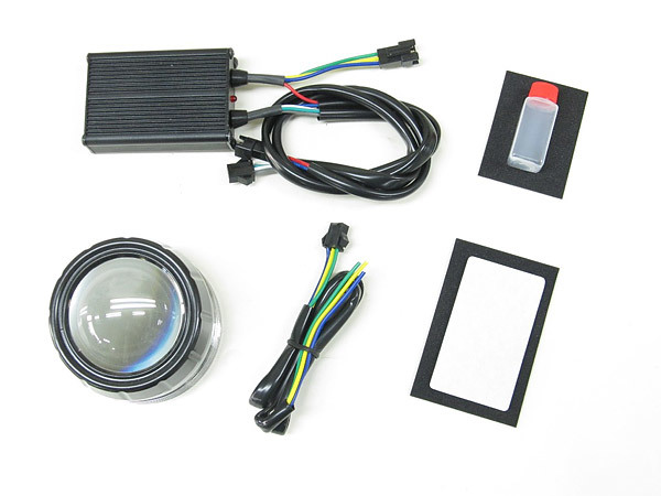 プロテック (PROTEC) FLH-860 プロジェクターLEDヘッドライト 組込式 【Loビーム標準】 6000K 65860-60拍卖