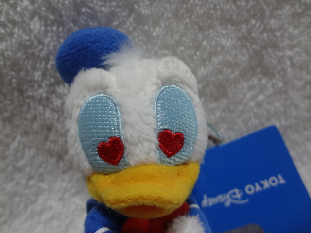 TDSヌイグルミストラップ ドナルド ハート拍卖