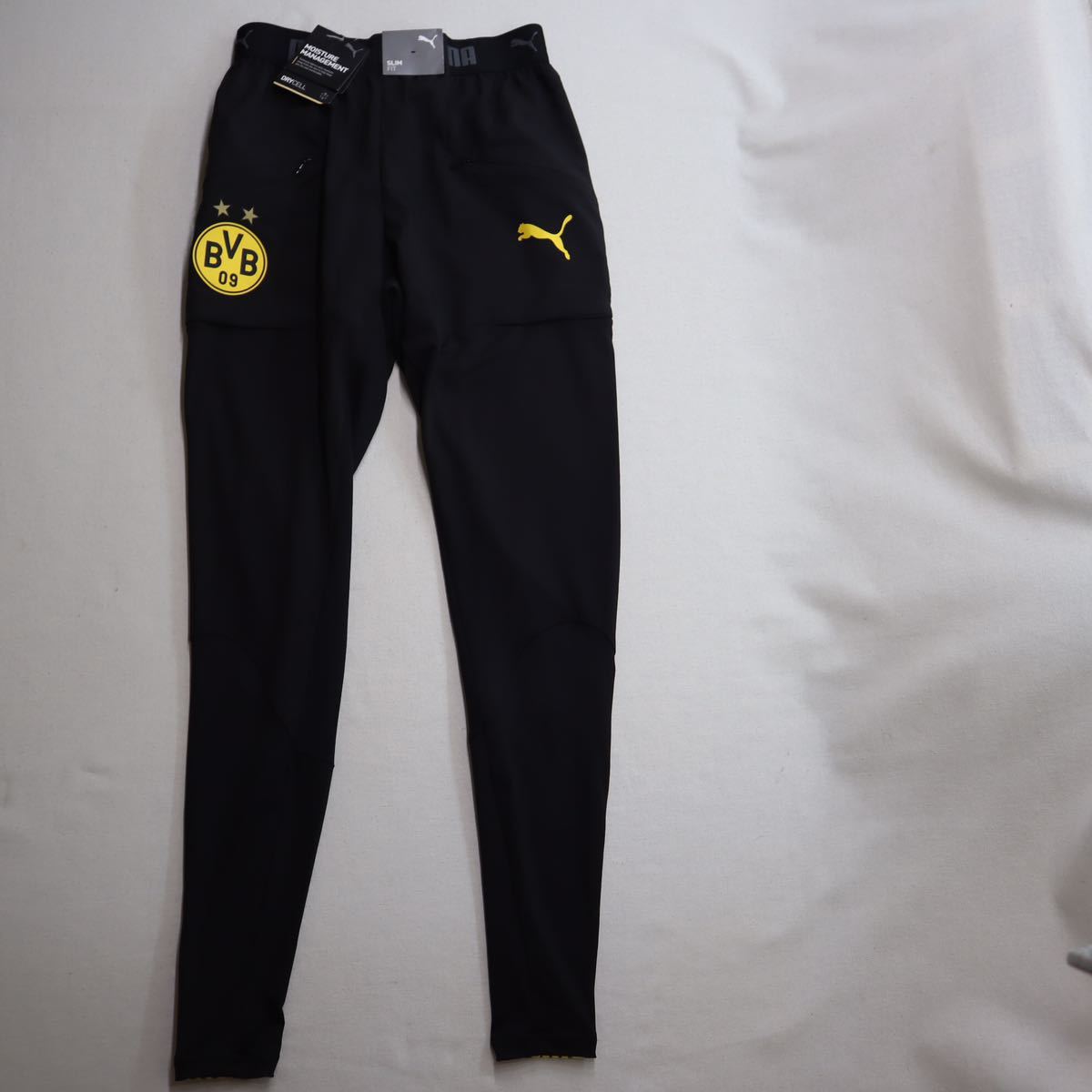 【新品】プーマ PUMA メンズ サッカー/フットサル ジャージパンツ BVB スタジアム プロ パンツ 754546 (ブラック)メンズXS拍卖