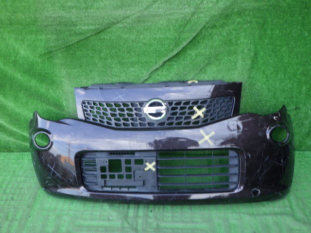 MG33S モコ 純正フロントバンパー 日産 SA2型 黒 71711-50MA0 ロア グリル付拍卖
