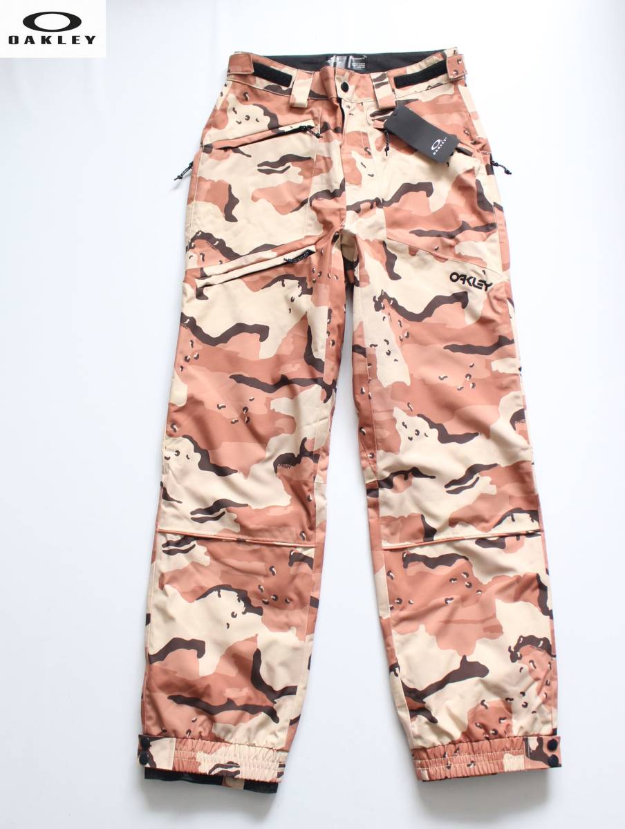 未使用【 OAKLEY オークリー 】Evocative RC Shell Pants 耐水 防風 HydrofreeDWR スノー パンツ スキー XS スノボー カモフラージュ 迷彩拍卖