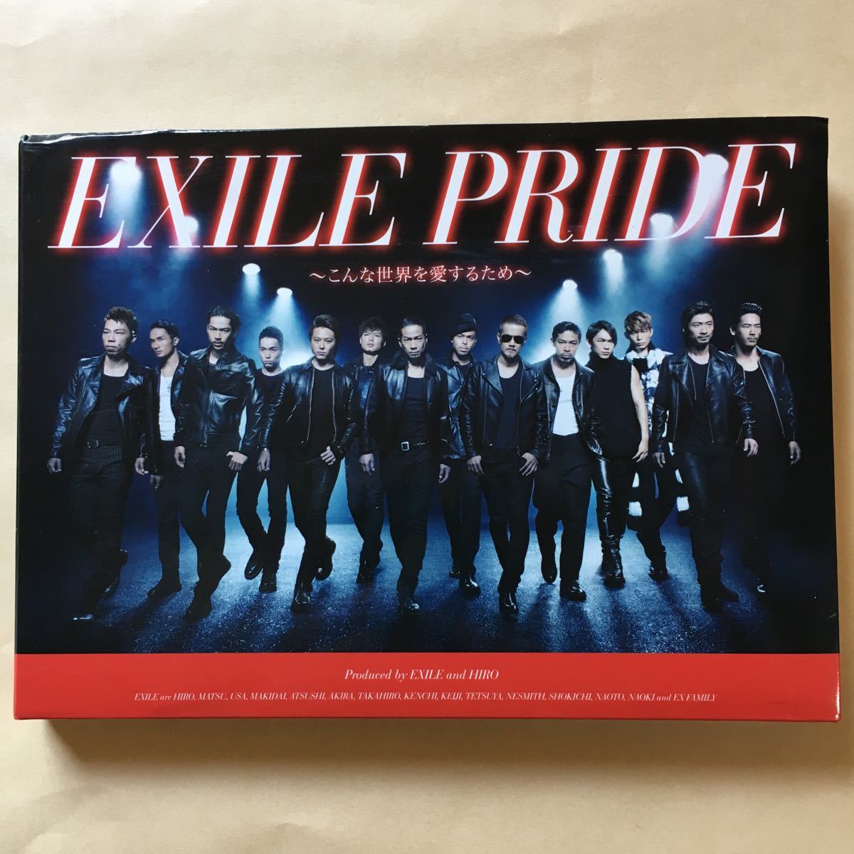 EXILE SCD+DVD 2枚組「EXILE PRIDE~こんな世界を愛するため~」拍卖