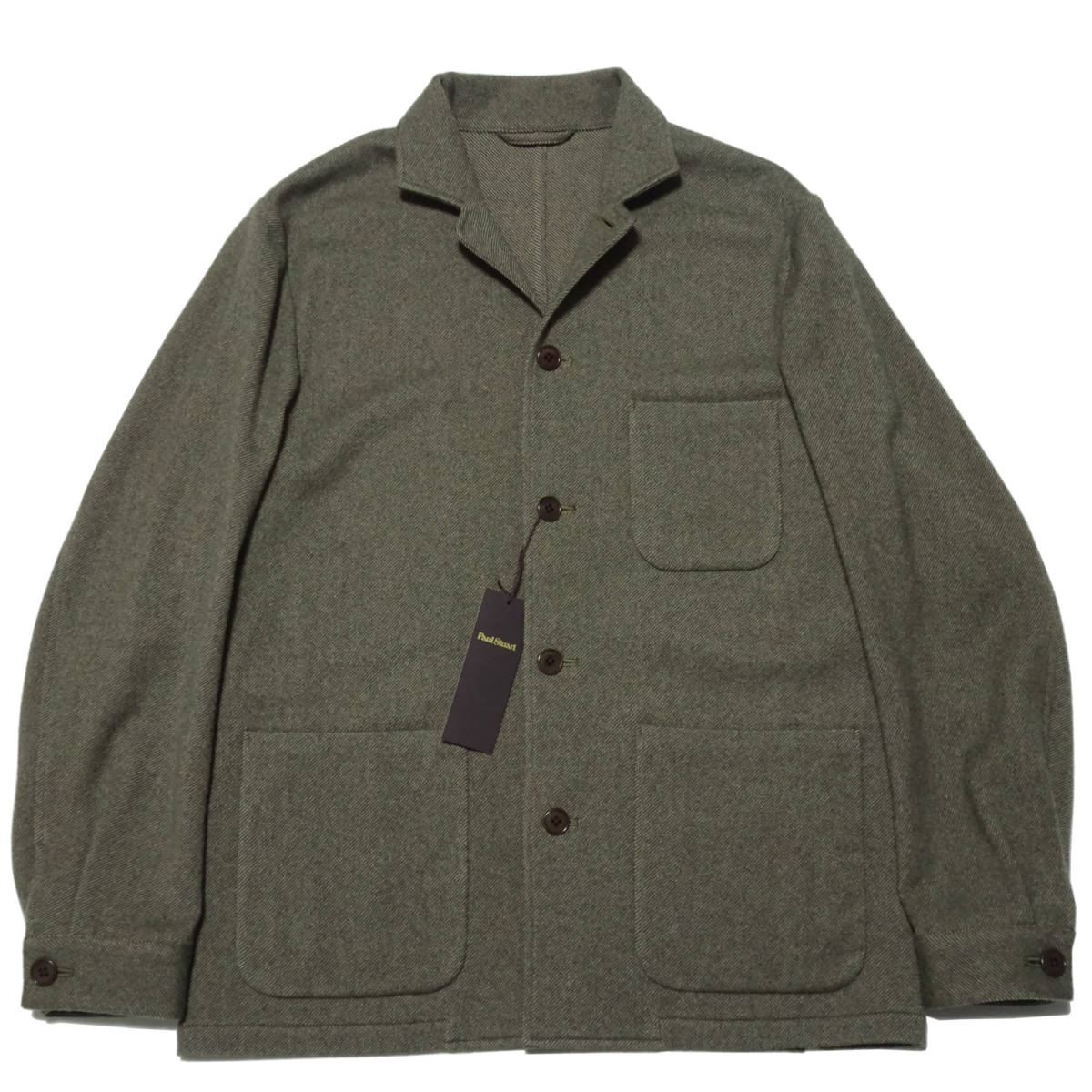 ◆Paul Stuart/ポールスチュアート◆上質 カシミヤ ウール ジャケット【48】12.1万拍卖