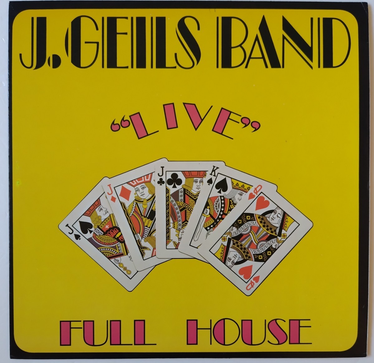 The J. Geils Band Live Full House/米国盤Atlantic SD 7241拍卖