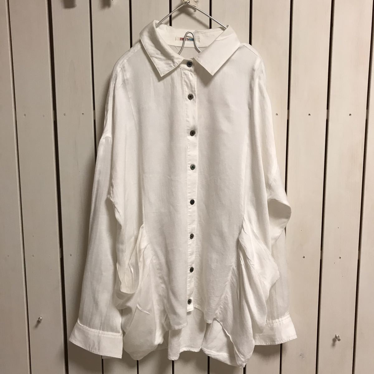 ★FREE'S MART ★フリーズマート ★長袖ブラウス M 白拍卖