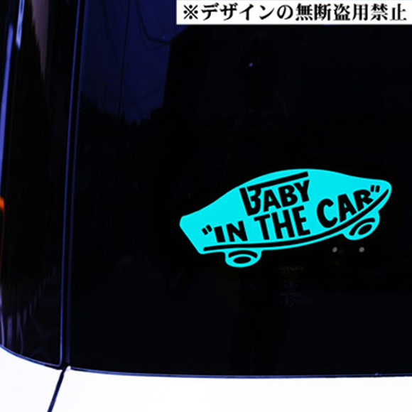 ベビーインカー ステッカーVANS風ベイビー イン カーBaby in Car拍卖