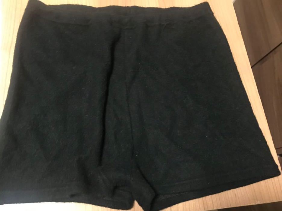 未使用 あたたかふんわりパンツ インナー Mサイズゆったり総ゴム 黒 レディース 即決あり拍卖