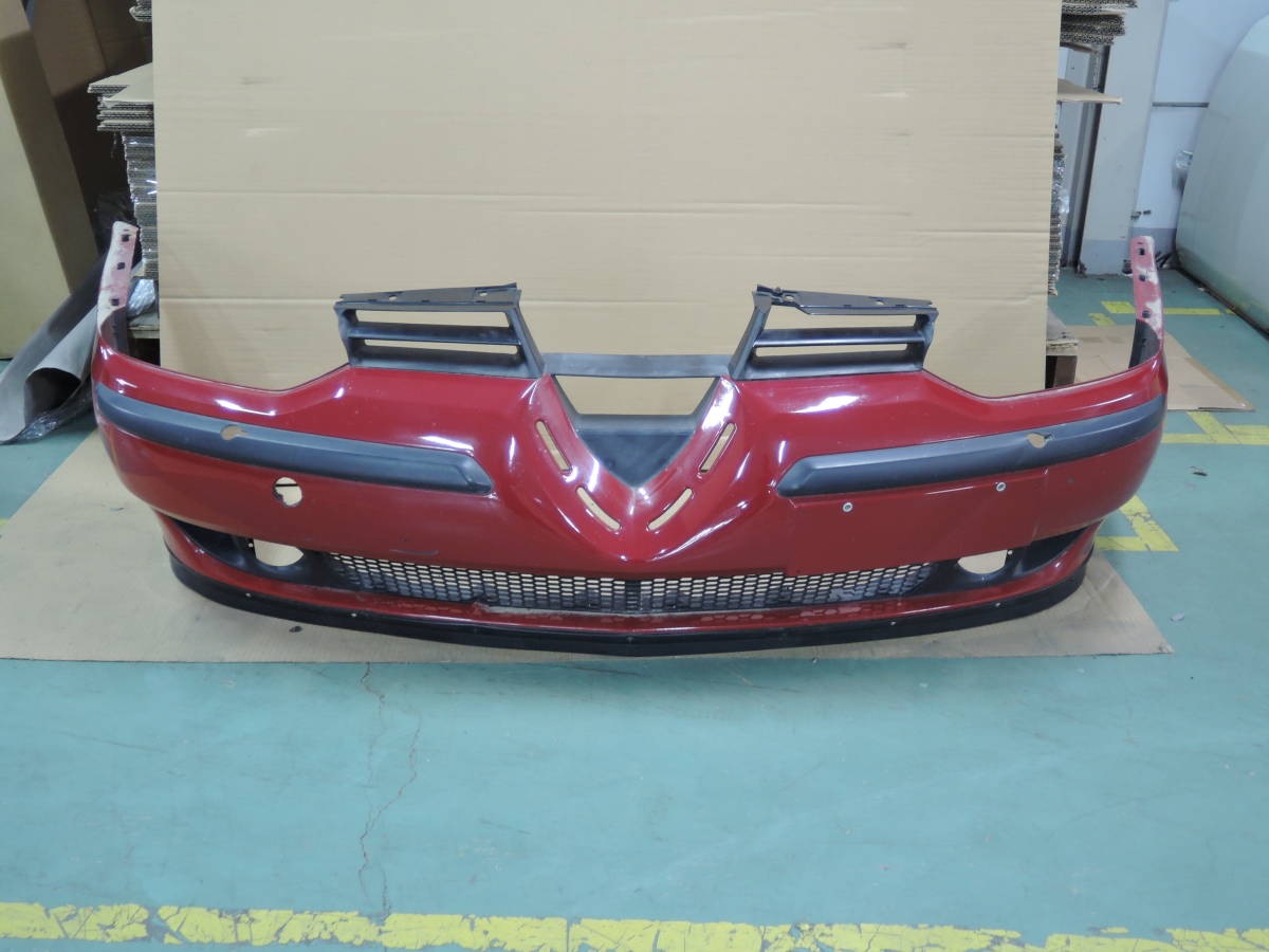 ZAR932000 アルファロメオ156 2.0L 右ハンドル (訳アリ品) フロント バンパー ※メーカー不明 エアロ 競技者 レース サーキット A-8456拍卖