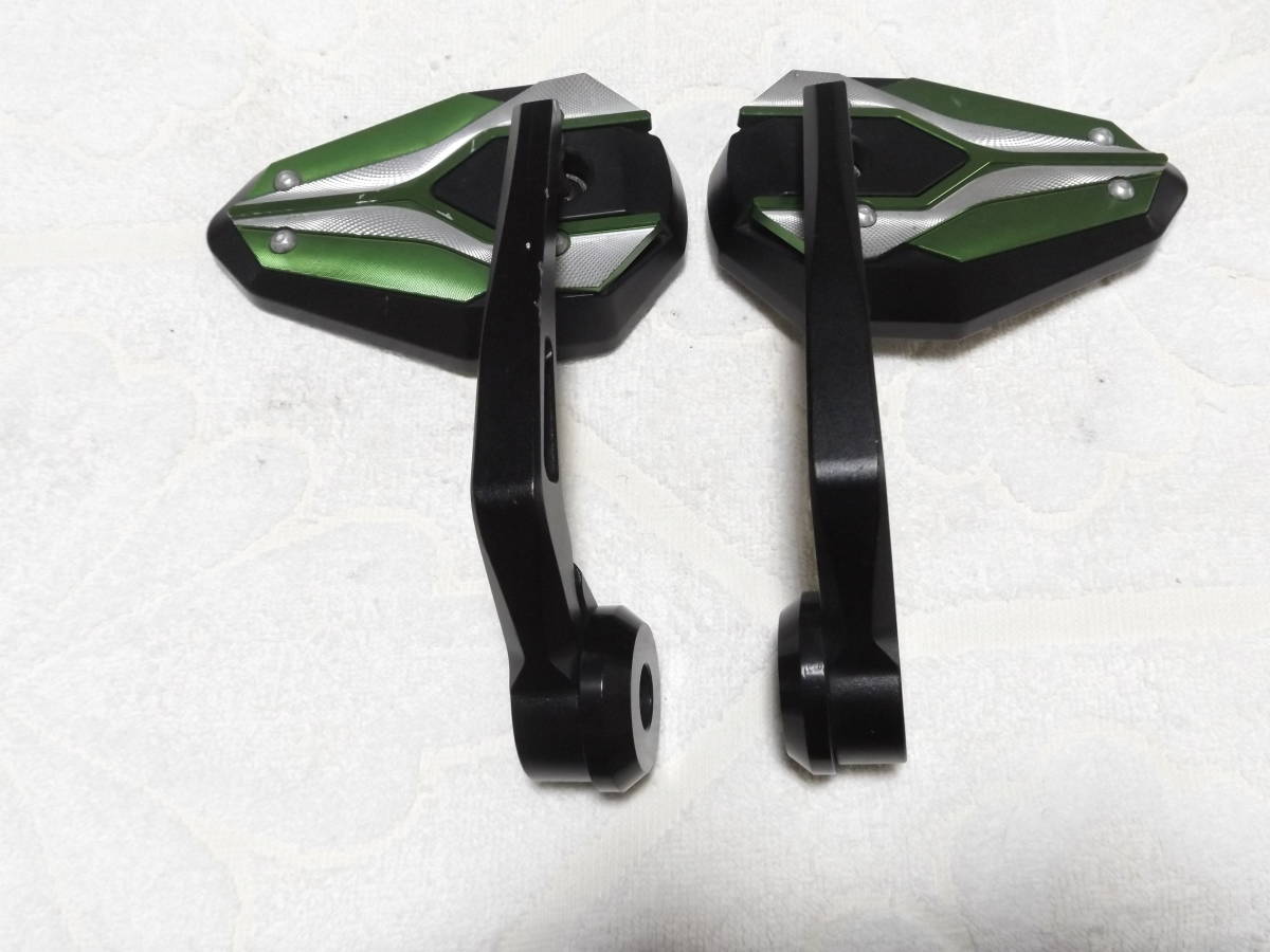 カワサキ M8向け バーエンドミラー NINJA1000 ZZR1400 ZRX1100 ZRX1200 Z900RSCAFE ゼファー1100 ZZR1100 GPZ900R ZX-10R ZX-25R Z750 Z拍卖