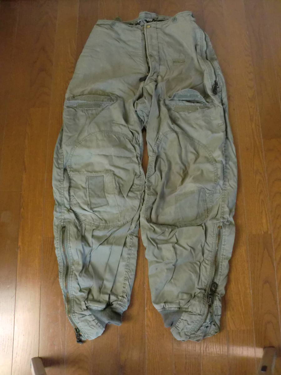 US ARMY TYPE F-1B 米軍放出品 中古 カスタマイズ サイズ28 ウエスト調整アジャスター 軽量オーバーパンツ 中綿裏地無し 夏仕様 拍卖