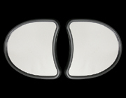 N011737フェアリングマウントミラーブラック/エレクトラグライド拍卖