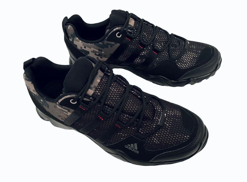 デッド!! 名作!! 15年 adidas AX2 CP TERREX アディダス テレックス トレッキング ブラック デジタルカモ us 9 / 27 ㎝拍卖