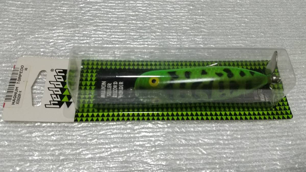 マグナムトーピード 横割れ GR ダイリツ MAGNUM TORPEDO へドン heddon エビスコ EBISCO スミス トップ TOP 新品購入未使用品 拍卖