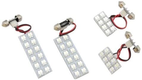 L289 ストリーム LED ルームランプ 車種専用 4pcs 白 室内灯 RN6 RN7 RN8 RN9 ホワイト FLUX ホンダ stream拍卖