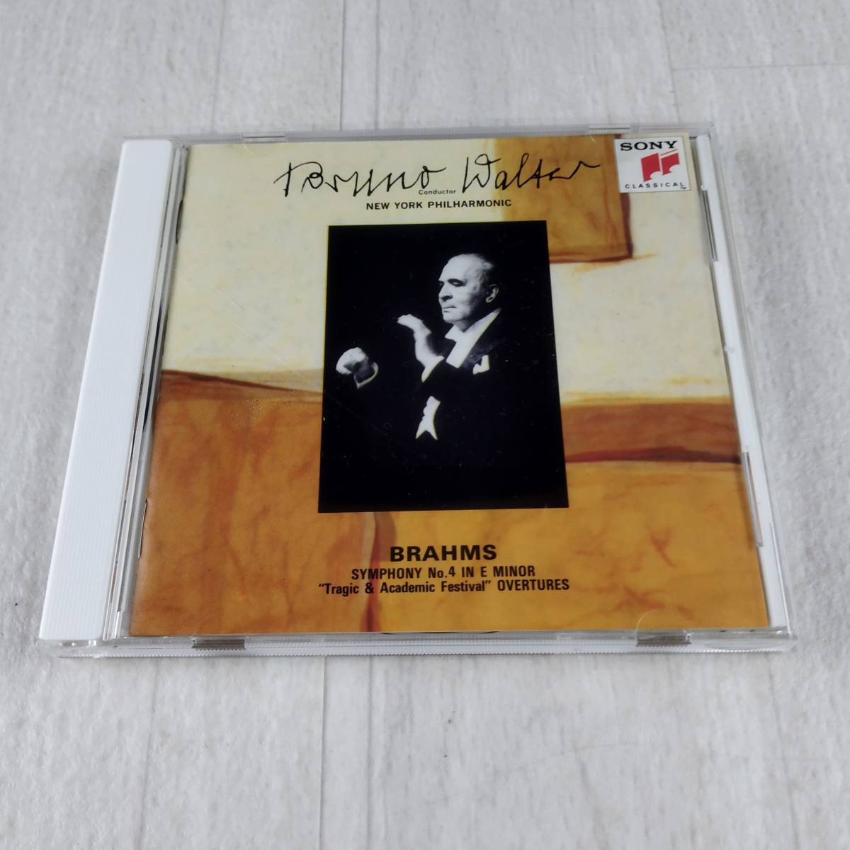 1MC1 CD B.ワルター ニューヨーク ブラームス 交響曲NO.4拍卖