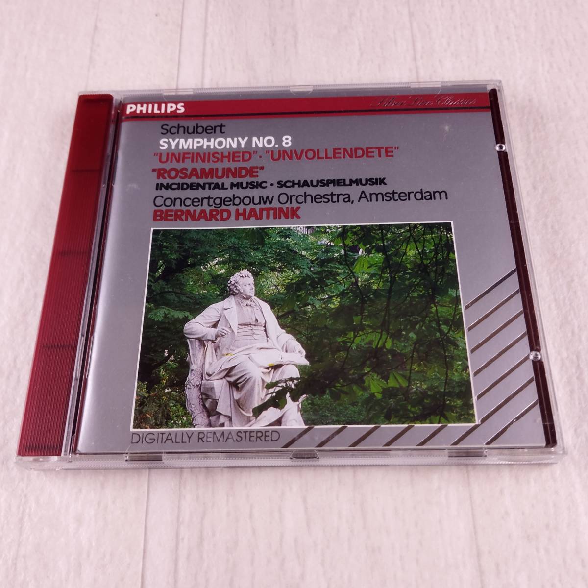 1MC1 CD Bernard Haitink Concertgebouw Orchestra SCHUBERT SYMPHONY NO.8・ROSAMUNDE拍卖