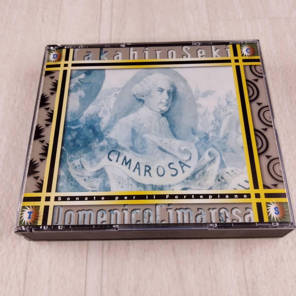 2MC2 CD 関孝弘 チマローザ ピアノ・ソナタ全曲集拍卖