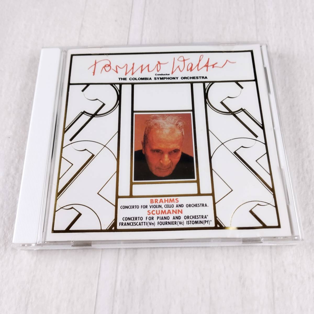 1MC2 CD ブルーノ・ワルター ブラームス 二重協奏曲拍卖