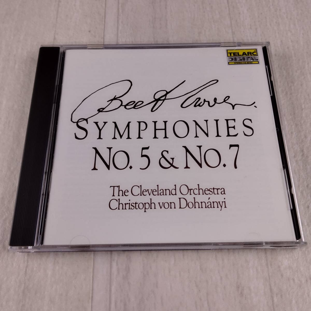 1MC2 CD DOHNANYI THE CLEVELAND ORCHESTRA BEETHOVEN SYMPHONIES NO.5 & NO.7拍卖
