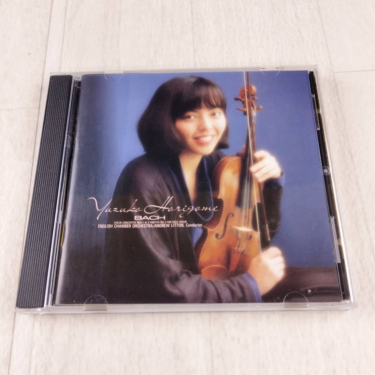 1MC3 CD 堀米ゆず子 & ECO バッハ ヴァイオリン・コンチェルト拍卖