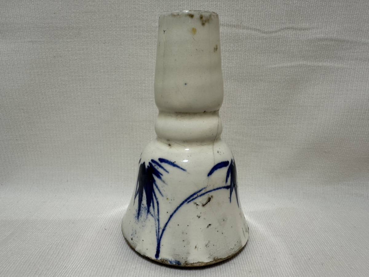 ・ 置物 【rry277 一輪挿し 李朝 朝鮮 明 清 青花 花器 花瓶 中国美術 中国骨董 唐物 中国古玩 時代物 骨董品 江戸 龍野焼 野田焼 】拍卖