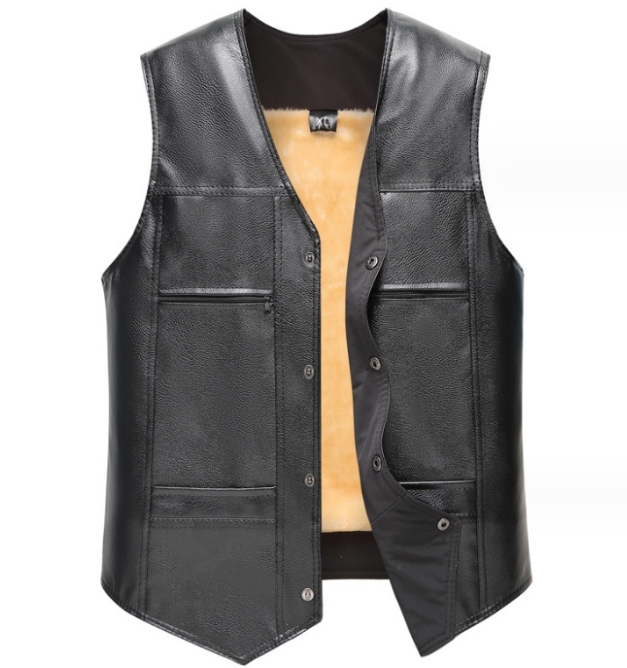 お父さんに ピーコート メンズ カジュアル ベスト  保温 防寒 裏起毛  X926拍卖