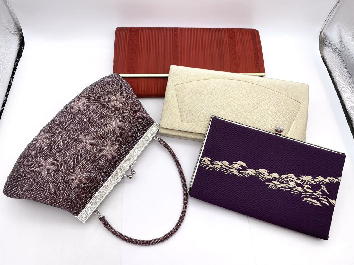 和装小物4点●和装バッグ ビーズバッグ拍卖